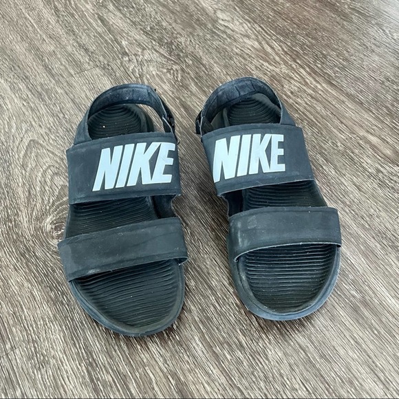 Nike Shoes - NIKE TANJUN Black SPORT SANDALS Size 9